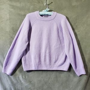 Vince Camuto Cropped Sweater Lavendar Size XL